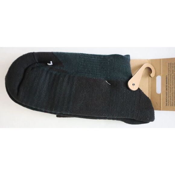 The North Face Men's 8.5-10 Women's 10-12 Pine Needle Green Hiking Quarter Socks - Picture 3 of 8